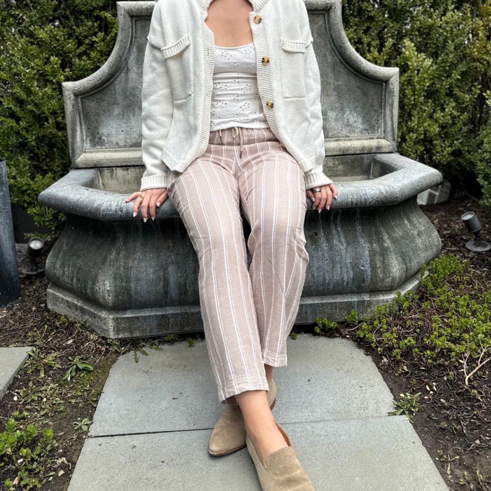 Old Money Pants, Classic Pant in Positano Sand